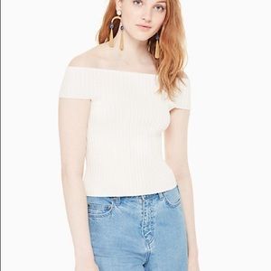 Kate Spade New York Off The Shoulder Sweater